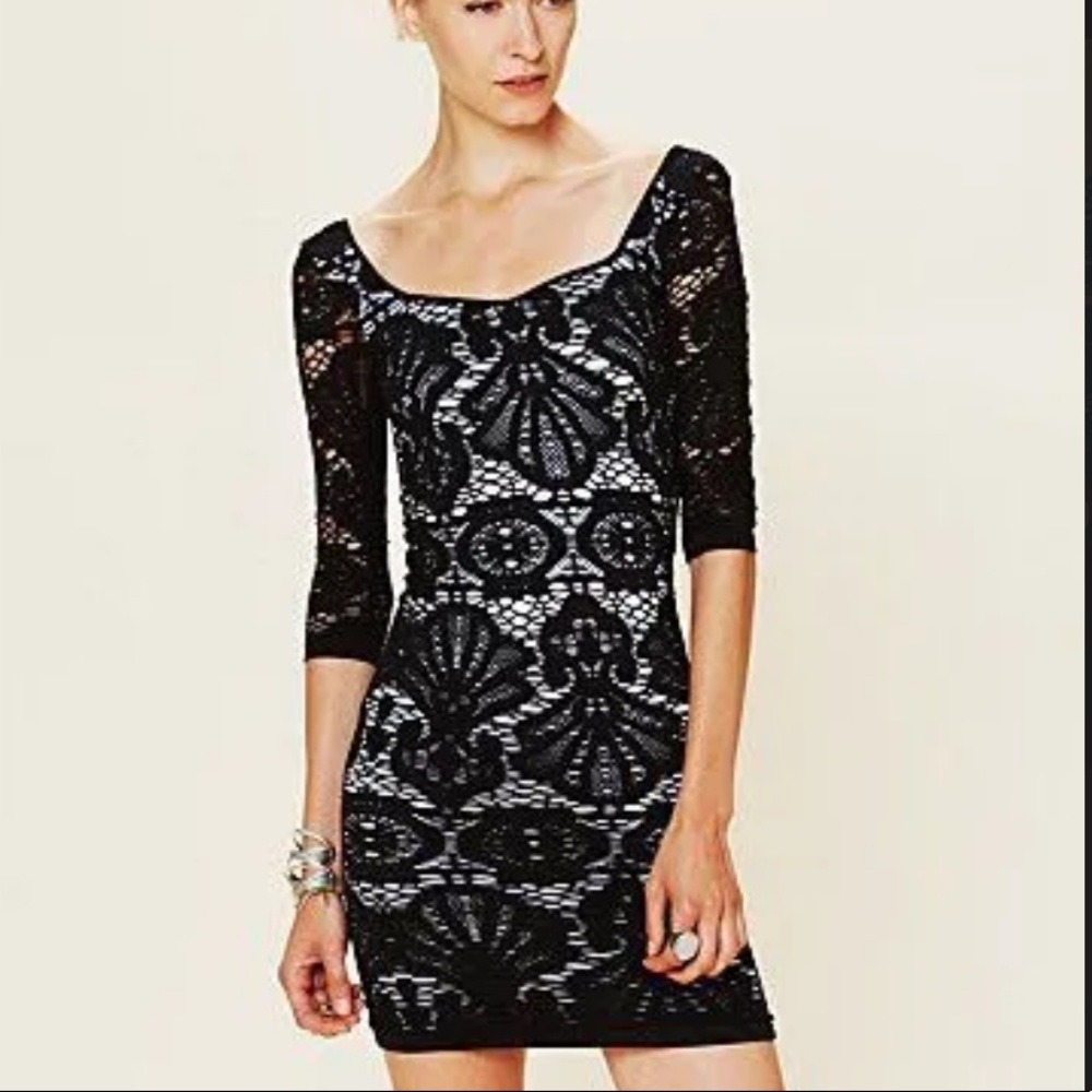 Free People Bodycon Medallion dress